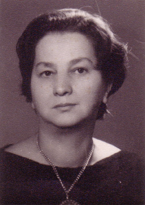 Gema Hafner - portret iz mladosti