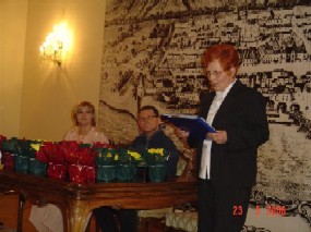Melita Plešnik, Toni Götz in Veronika Haring