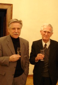 Dva predsednika - mag. Franci Pivec in Janez Karlin