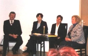 Od leve: Mirko Kotnik, Tatjana Srebrnič, Erika Kotnik in Nataša Petrovič
