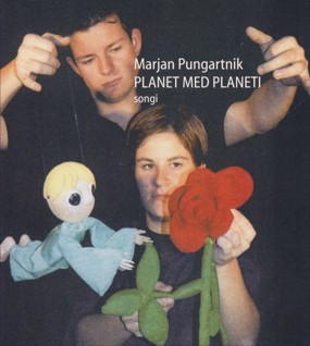 Naslovnica knjige Marjana Pungartnika Planet med planeti
