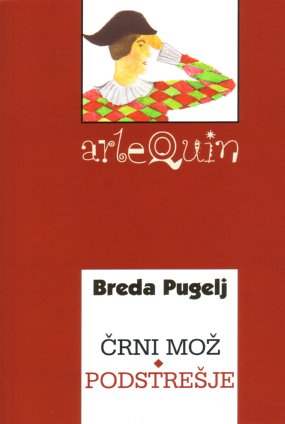 Naslovnica knjige Brede Pugelj »Črni mož - Podstrešje«