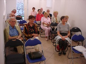 Janez Karlin in dr. Tilka Kren Obran, Miro Škrab, Tone Dodlek, Inge Vogrin, Ana-Marija Pušnik, Ljubica Dolinšek, Ana Šmarčan z možem, Antonija Senica, Berta Čobal Javornik