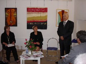 Rahela Blažević, Milka Knežević in dr. Šime Ivanjko