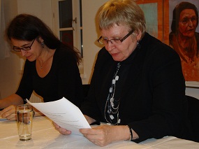 Jadranka Matić Zupančič in Susanne Weitlaner