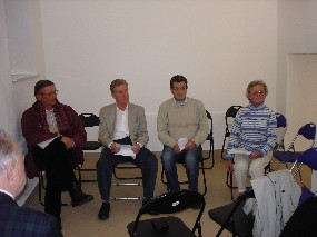 Od leve: Mirko Kotnik, Zvone Batista, Feliks Štefane, Jožica Hladin
