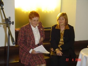 Veronika Haring in Melita Plešnar